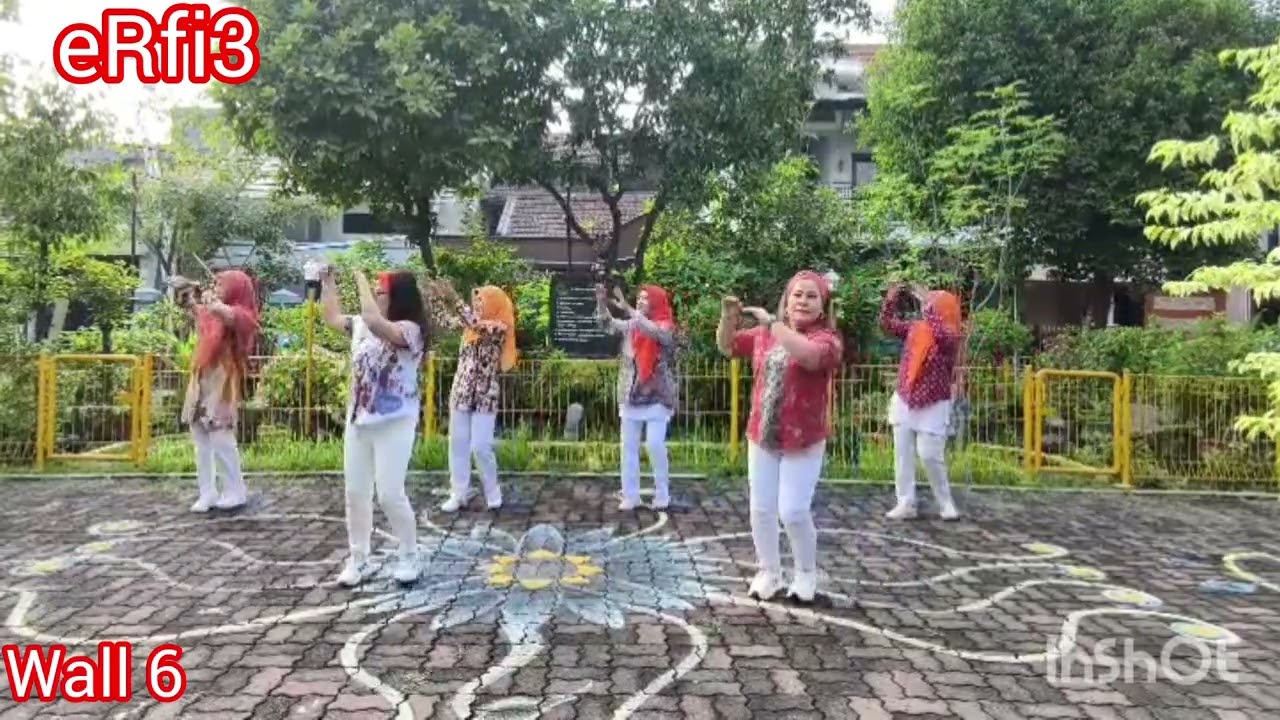 GETHUK CINTA line dance//Choreo by Miske F Paduli (INA)//Demo by eRfi3 ld//ASTER class