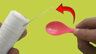 Only a Few Know!! Easy Way to Insert Thread Into a Needle