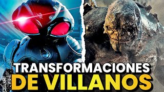 Todas las Transformaciones de VILLANOS del Universo Extendido de DC