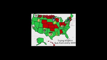 Trying to get a sub from every state part 6 #map #mapper #maping #subscribe #geography #state #sub