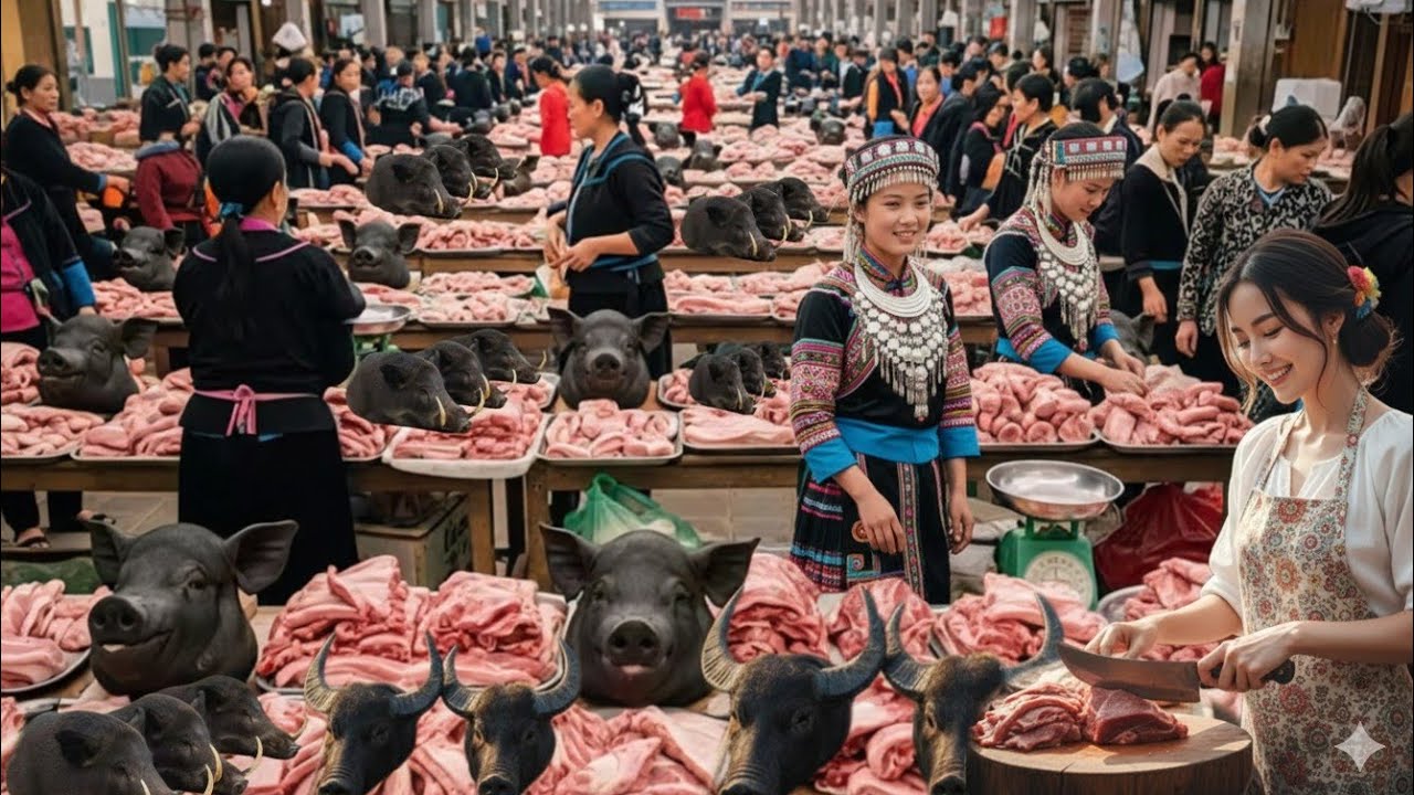 Unseen Vietnam China Border Market ĐỒNG ĐĂNG Real Life Unique Food Cultural Traditions 