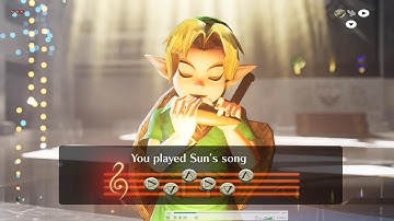 Unreal Engine 4 [4.21] Zelda Ocarina Of Time / Playing Ocarina ( All Songs )
