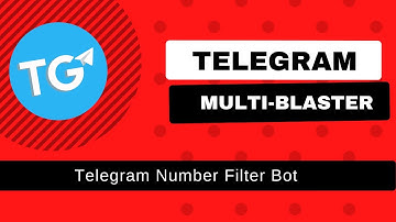 Telegram Number Filter Bot with Active and inactive Number - TG Multi-Blaster Tool