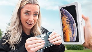 If You Can Break the iPhone... You Get A New One! | TechKaboom