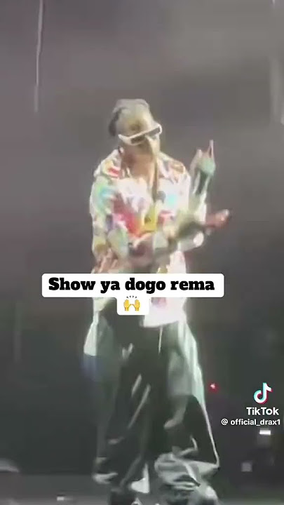 dogo rema tz wenye show