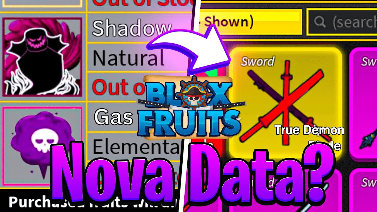 QUAL A CHANCE DAS *NOVAS FRUTAS* VIREM PARA LOJA DO BLOX FRUITS!!! 