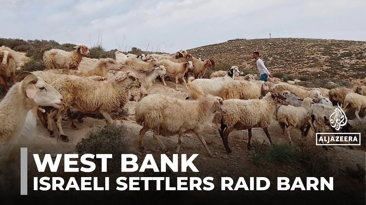 مداهمة مستوطنين إسرائيليين لحظيرة: الاعتداء على عائلة فلسطينية وقتل حيواناتها