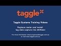 Taggle Systems - Replace meter and install tag data capture into MiWater