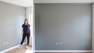 DIY Beadboard Wall to Add Character! 