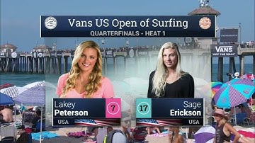 2016 Vans US Open of Surfing: Quarterfinal, Heat 1