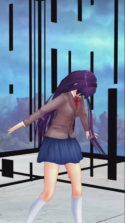 #shorts [MMD] DDLC x Hello Venus - Wiggle Wiggle