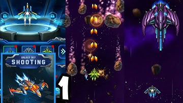 Galaxy sky shooting Gameplay | How to play (Android, ios)