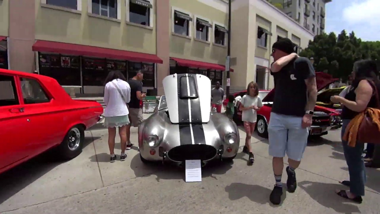 Pasadena Car Show Cobra & Plymouth YouTube