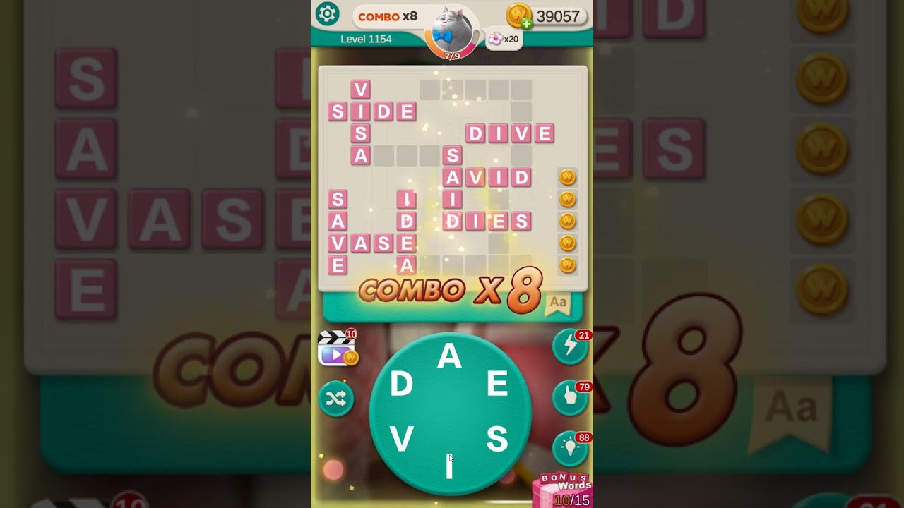 WORD VILLAS level 1154
