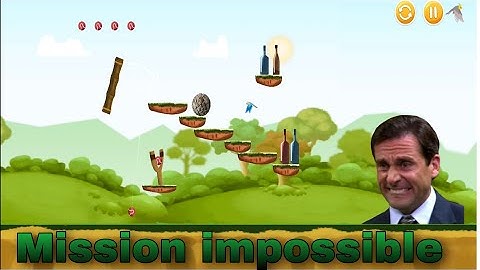 Bottle Shooting Game - Forest world  level 1 to 42 #live #shooting