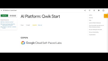 AI Platform: Qwik Start | #30daysofgooglecloud | Shortcut Method With all Instructions | GSP076 |