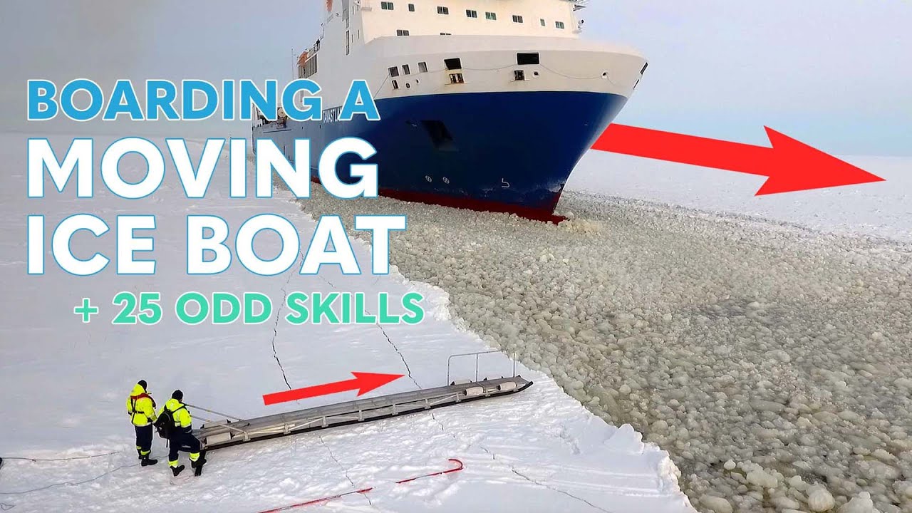 Boarding A Moving Ship & 25 Other Odd Skills