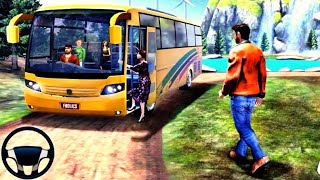 MODERN bus simulater  PICK UP AND DROP PASSENGERS | Android Game Play | #car #cargames screenshot 2