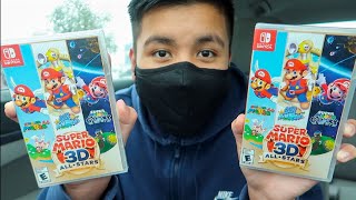 Super Mario 3D All-Stars Pickup and Unboxing!