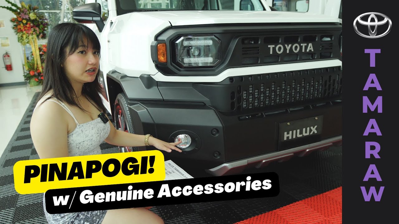 List and Prices of Accessories for 2025 Tamaraw from Toyota
