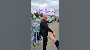 POV: YOU’RE SPREADING GOOD VIBES IN STOCKPORT 😎✨ #goodvibes #goodvibesalways #positivity #fun