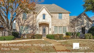 4528 Newcastle Drive in Frisco Texas Luxury Home Tour in Beautiful Heritage Green