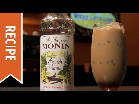 Monin French Vanilla Iced Latte Recipe