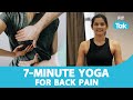 Yoga For Back Pain| How To Get Rid Of Back Pain?| Yoga With Riya Vyas| Fit Tak