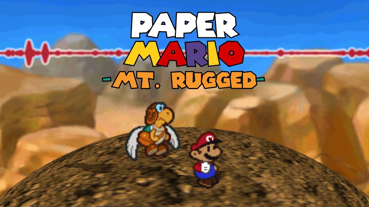 Paper Mario Mt Rugged Video Game Cover YouTube paper-mario-mt-rugged-video-game-cover-youtube