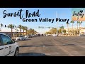 Driving N Green Valley - Sunset Road - E Patrick Lane | HENDERSON NEVADA | Virtual Drive Tour 89120