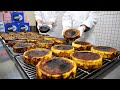 This is the best cheesecake!! Traditional Spanish Basque Cheesecake / korean street food
