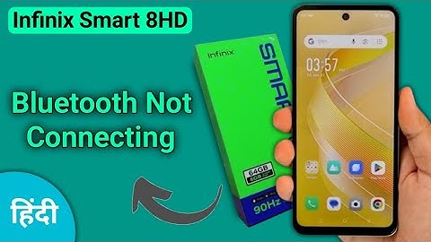 Infinix Bluetooth Not Working || infinix smart 8 HD bluetooth | how to fix bluetooth pairing problem