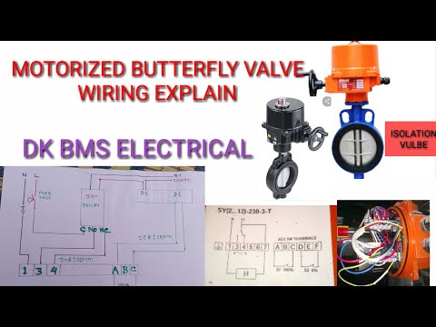 DDC TO MOTORIZED BUTTERFLY VALVE WIRING EXPLAIN