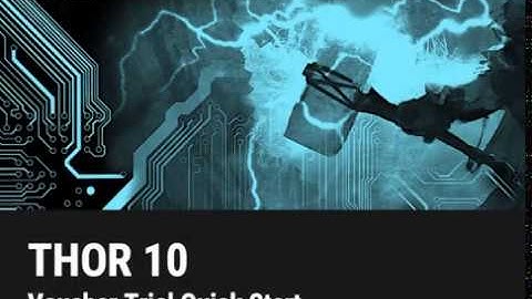 THOR 10 Voucher Trial Quick Start Guide
