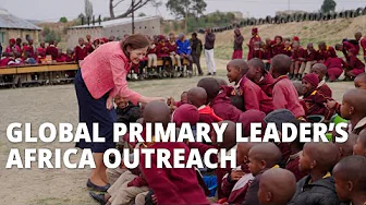 Outreach in Africa: Primary General President Susan H. Porter Ministers in Four Nations