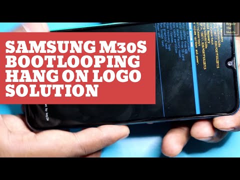 Samsung M30s Bootlooping or Stuck on Logo Solution