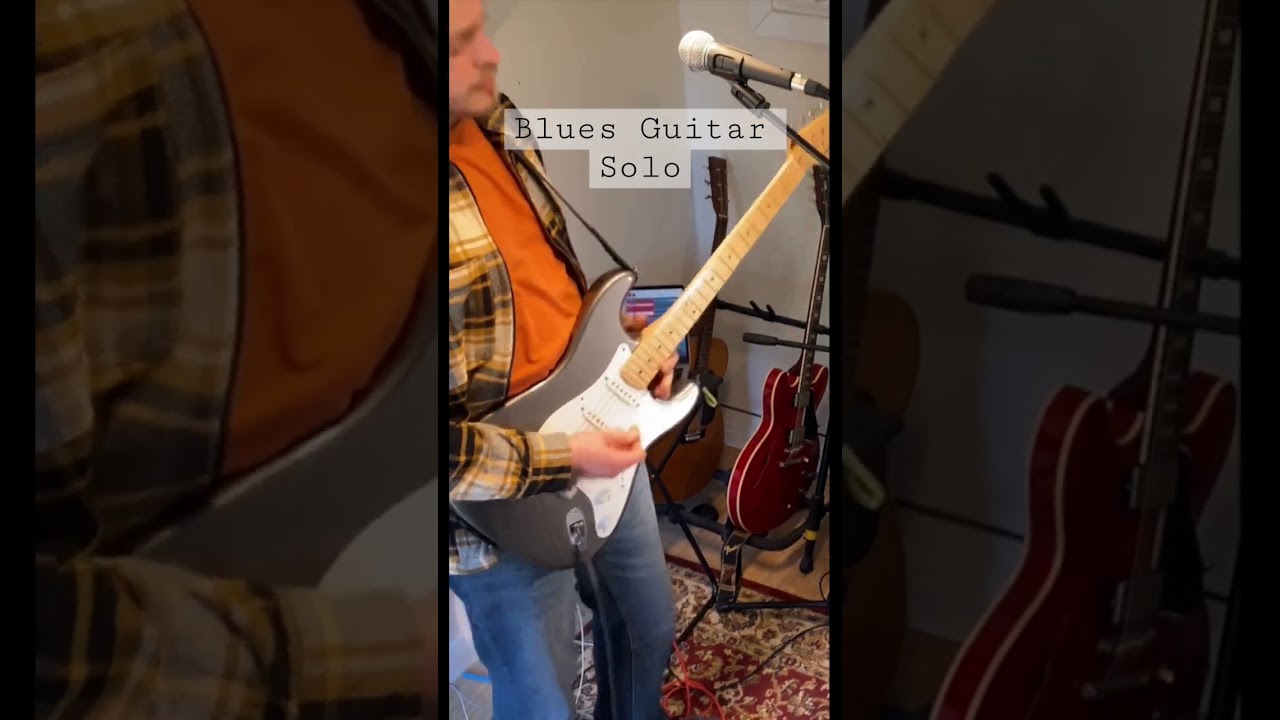 Blues Guitar Solo #guitar #shortvideo #music #blues #guitarsolo #shorts #ericclapton