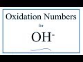 Oxidation Numbers and Hydroxide Ion