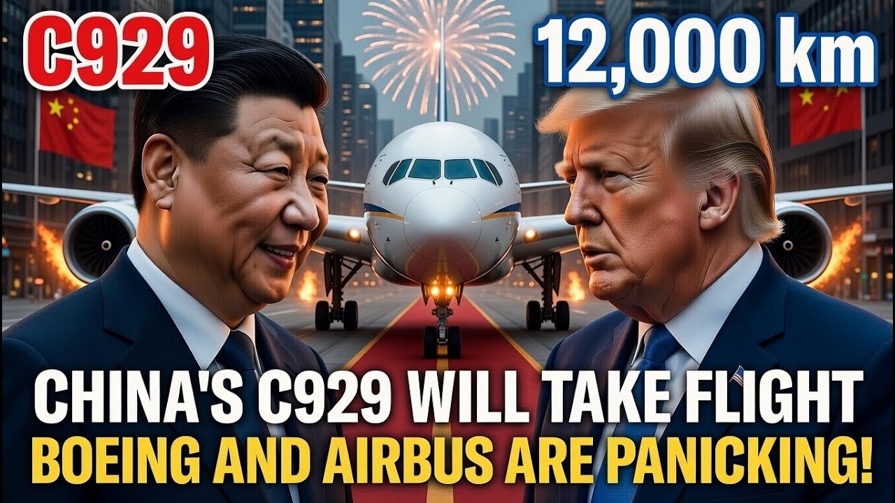 Запад в панике! Китайский самолет C929 с дальностью полета 12 000 км приступил к испытательным по...