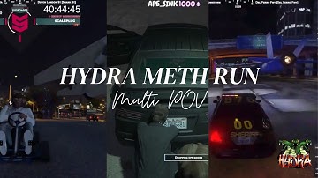 HYDRA Meth Run | Multi Pov | NoPixel GTA RP