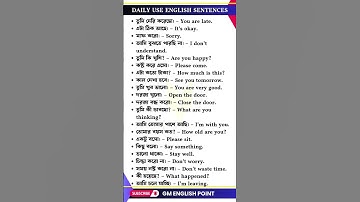 Spoken English Short Sentences to Speak Confidently Like a Pro!