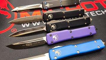 Microtech UTX70 Production, Signature, and Marfione  Custom