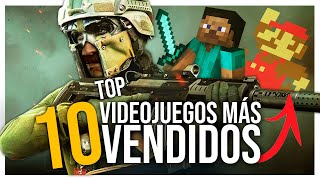 Los 10 Juegos MÁS VENDIDOS de la HISTORIA