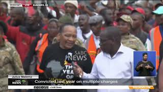 Malema Firearm Case Supporters Return To Support Eff Leader