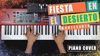 Video thumbnail of "Fiesta en el Desierto - Montesanto | Piano Cover"