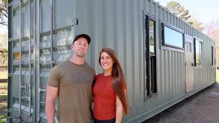 Transforming Our SHIPPING CONTAINER Into A Modern Cabin!