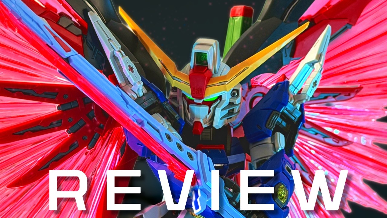 The BEST MGSD (so far) | MGSD Destiny Gundam REVIEW + Tips