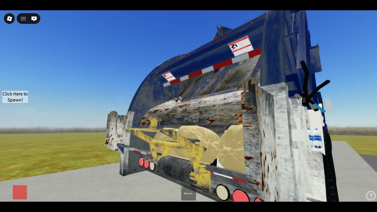 roblox garbage truck | international 4900 mcneilus RL on trash