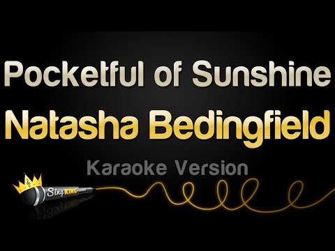 Natasha Bedingfield Pocketful Of Sunshine Karaoke Version