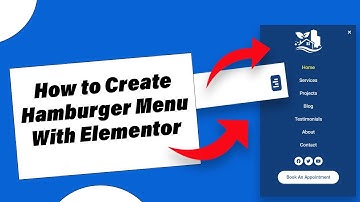 How to create Hamburger Menu Using Elementor & Elementor Pro in 2025